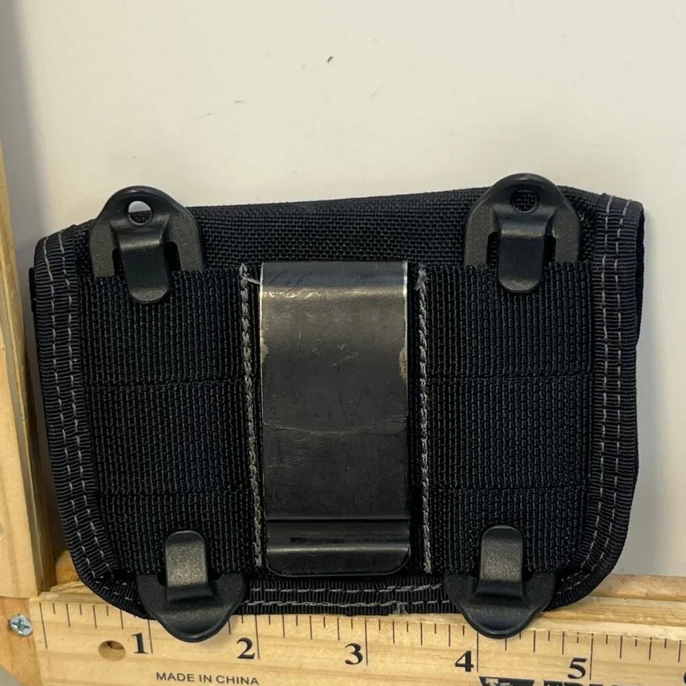 Maxpedition Hard Use Gear Black Tactical Belt Pouch Holster 5 Inches Wide